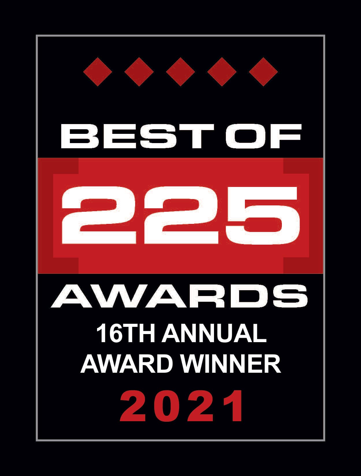 Best of 225 Awards Winner Logo