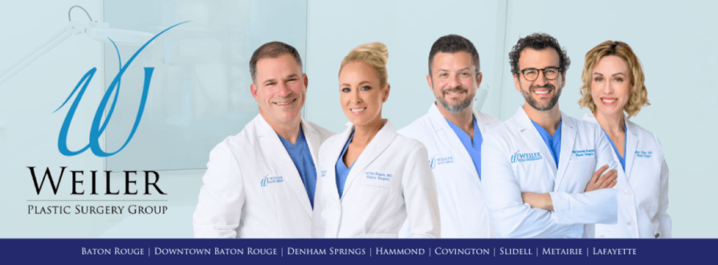 The team of board-certified plastic surgeons at Weiler Plastic Surgery Group.
