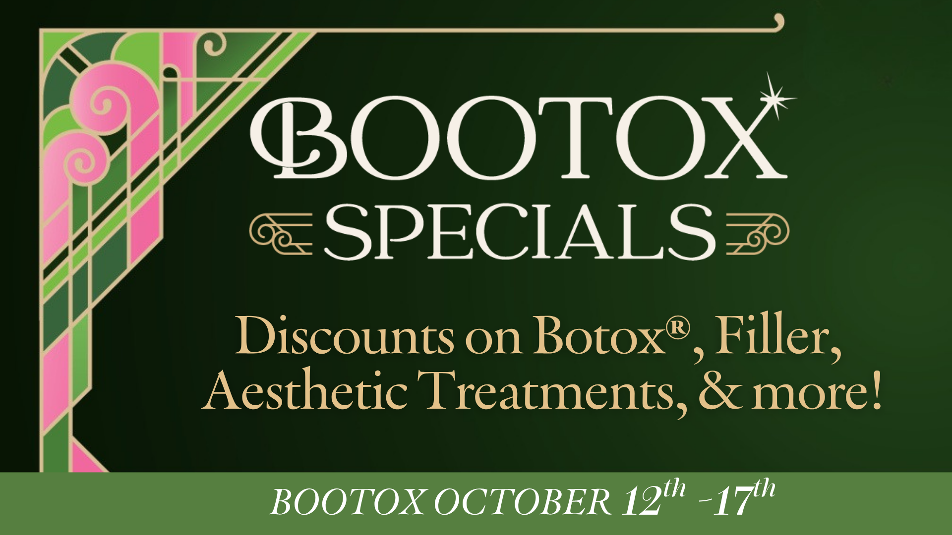 Bootox Specials 2026